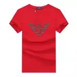 homme armani t-shirt slim fit ar617 rouge